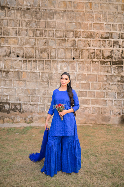 Roop - Solid Gharara Set