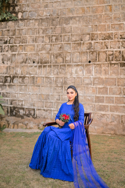 Roop - Solid Gharara Set