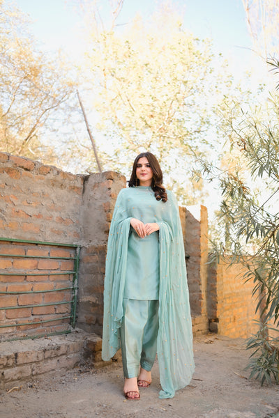 Drizzle - Farshi Shalwar Suit