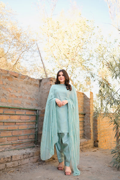 Drizzle - Farshi Shalwar Suit