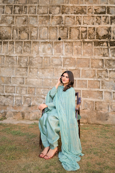 Drizzle - Farshi Shalwar Suit