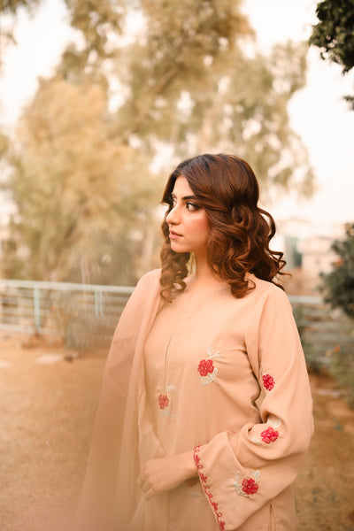 Soorti - Embroidered Formal Dress