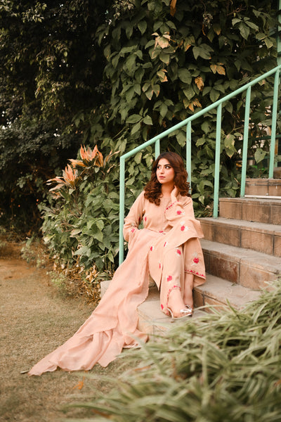 Soorti - Embroidered Formal Dress