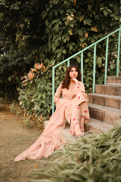 Soorti - Embroidered Formal Dress