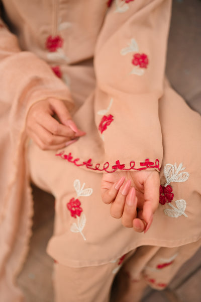 Soorti - Embroidered Formal Dress