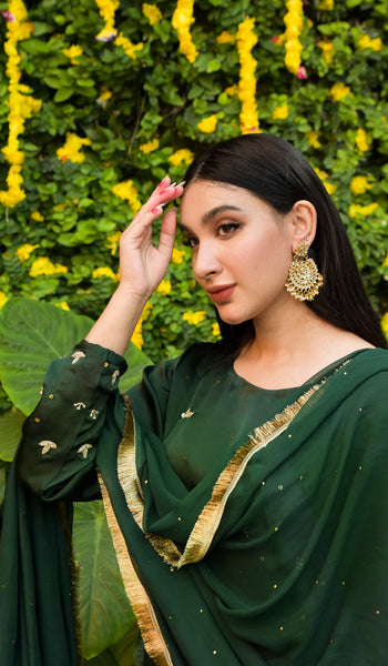 Zunaira 3Pc- Formal Dress