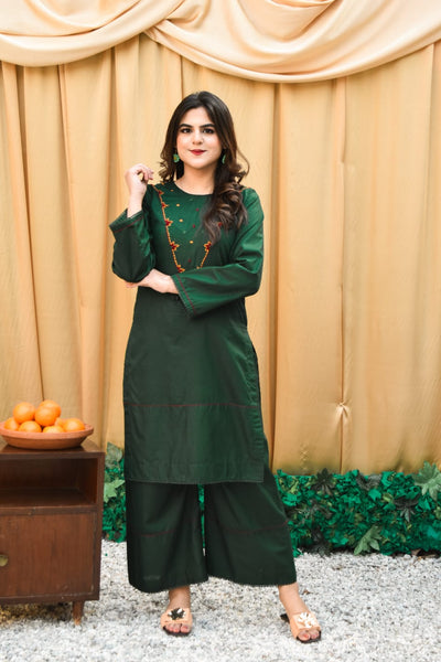 Fern 2Pc, Embroidered Lawn Dress