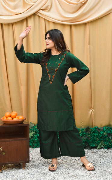 Fern 2Pc, Embroidered Lawn Dress