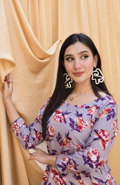 Whimsy 2Pc, Printed Gharara Set