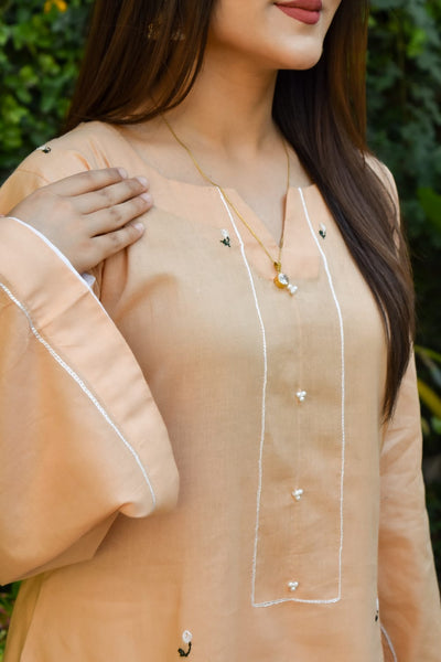 Sukaina, Embroidered Gharara Set