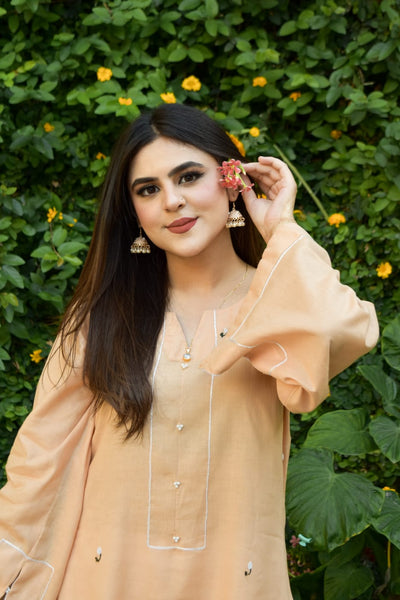 Sukaina, Embroidered Gharara Set