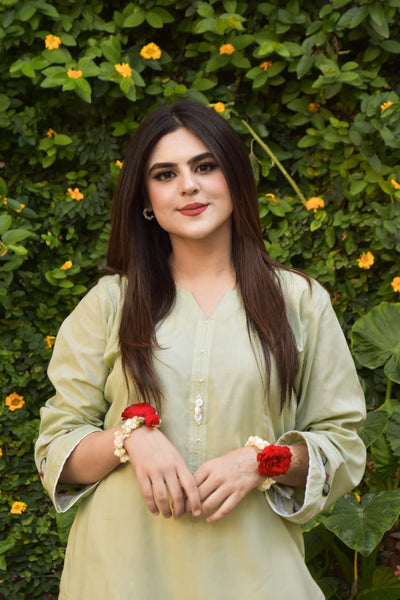 Dimple, Embroidered Dress.