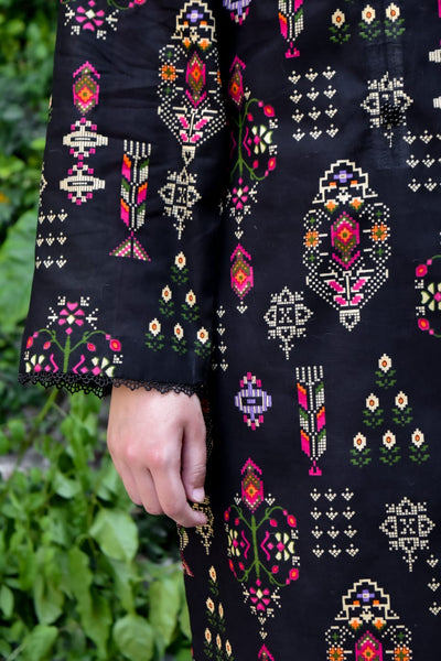 Laila 2Pc, Printed Dress