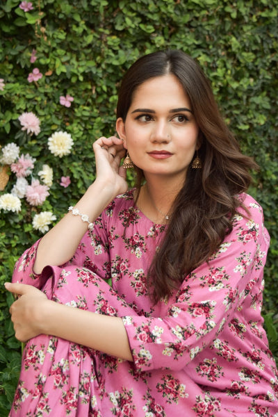 April 2Pc, Printed Gharara Set