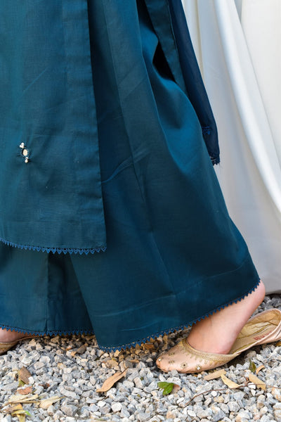 Zarminay, Embroidered Lawn Dress