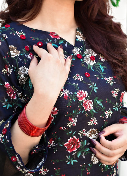 Zarnab, Printed Lawn Dress