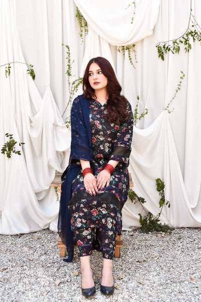Zarnab, Printed Lawn Dress