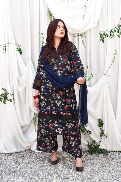 Zarnab, Printed Lawn Dress