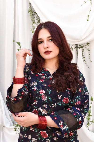Zarnab, Printed Lawn Dress