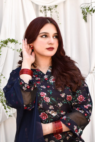 Zarnab, Printed Lawn Dress