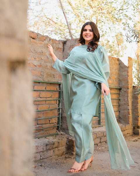 Drizzle - Farshi Shalwar Suit
