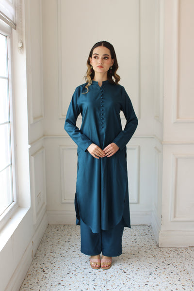 Maisie 2Pc - Solid Winter Dress