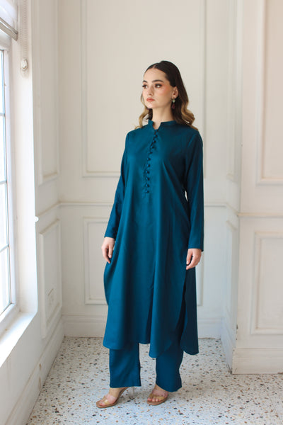 Maisie 2Pc - Solid Winter Dress