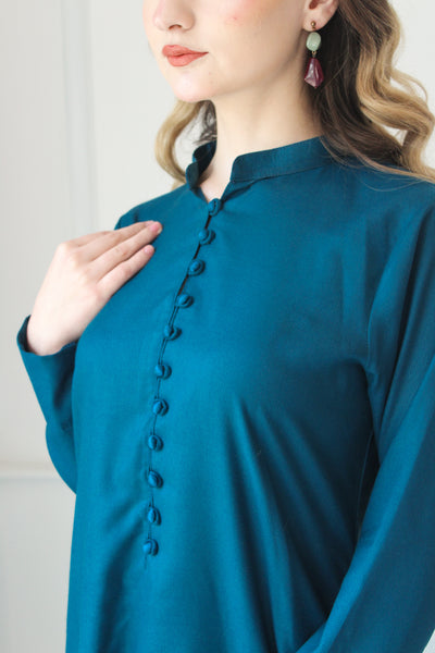 Maisie 2Pc - Solid Winter Dress