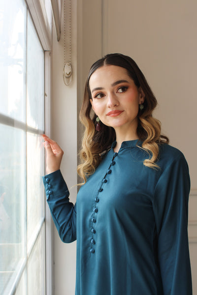 Maisie 2Pc - Solid Winter Dress