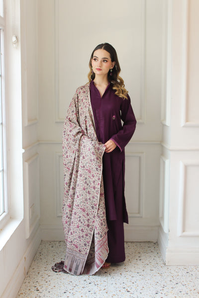 Nina - Embroidered Winter Dress