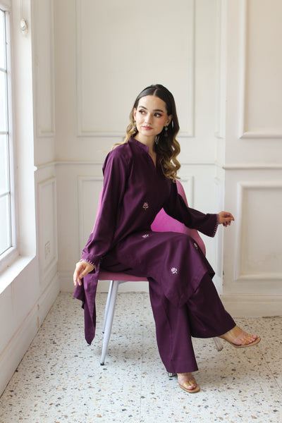 Nina - Embroidered Winter Dress