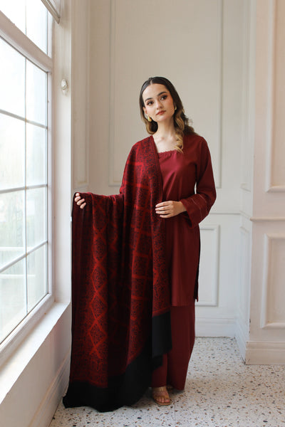 Cherry - Solid Winter Dress