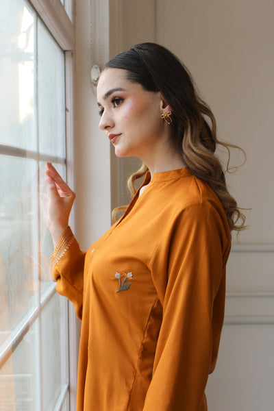 December 2Pc - Embroidered Winter Dress