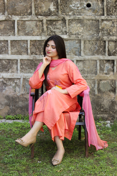 Khizaan - Embroidered Dress