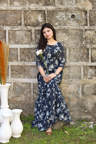 Debbie - Printed Gharara Set