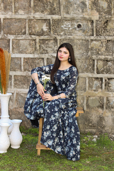 Debbie - Printed Gharara Set