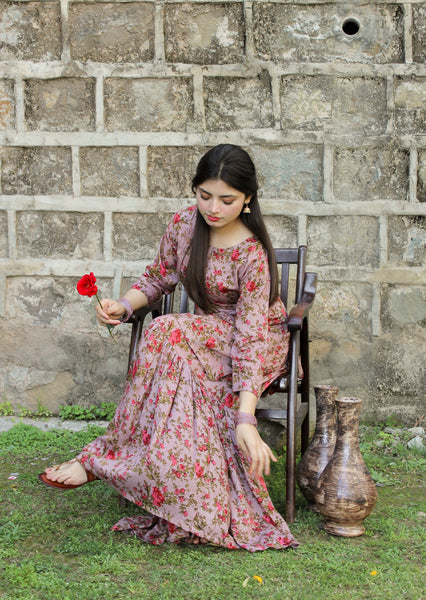 Mushk - Printed Gharara Set
