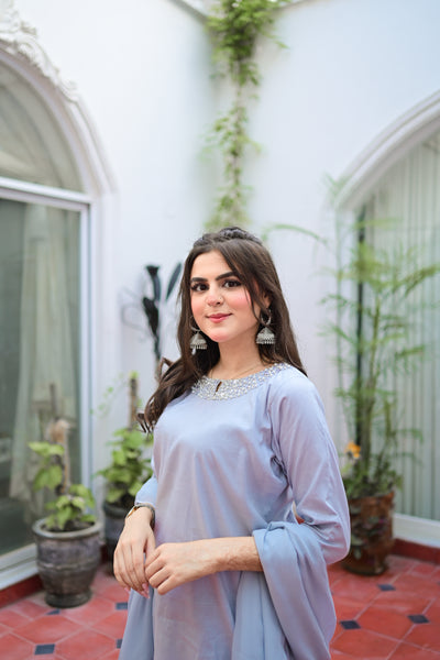 Mahrosh - Solid Gharara Set