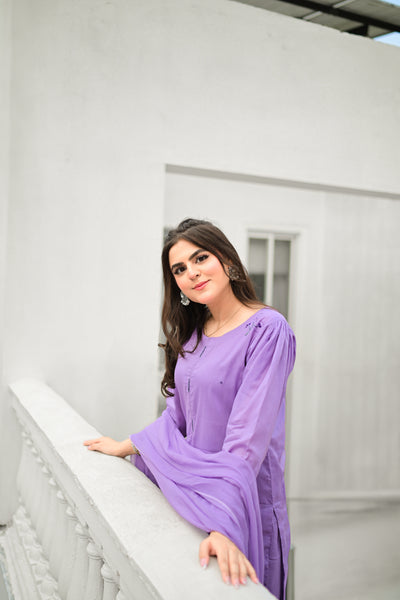 Aangan - Embroidered Farshi Shalwar Suit