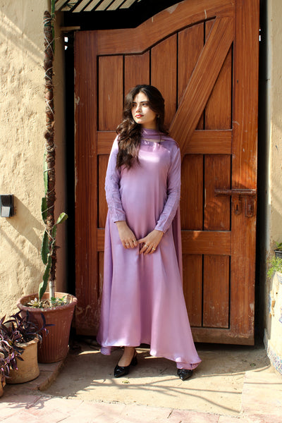 Pari - Embroidered Silk Frock