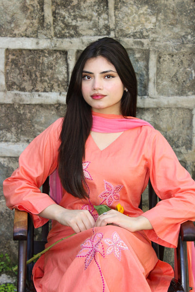Khizaan - Embroidered Dress