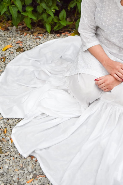 White Gharara