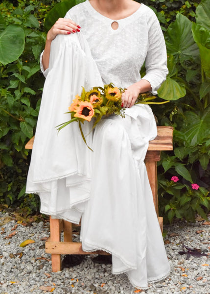 White Gharara