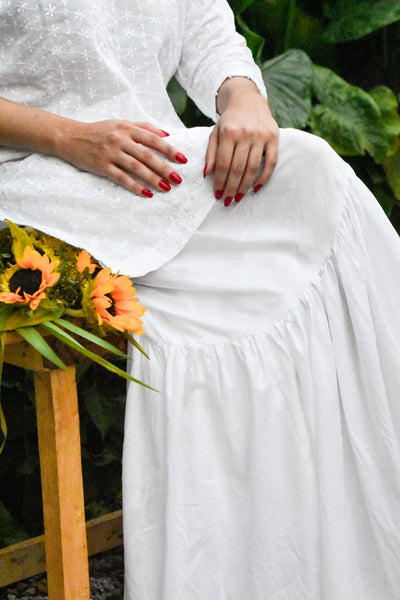 White Gharara