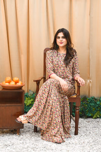 Daylight 2Pc, Printed Gharara Set