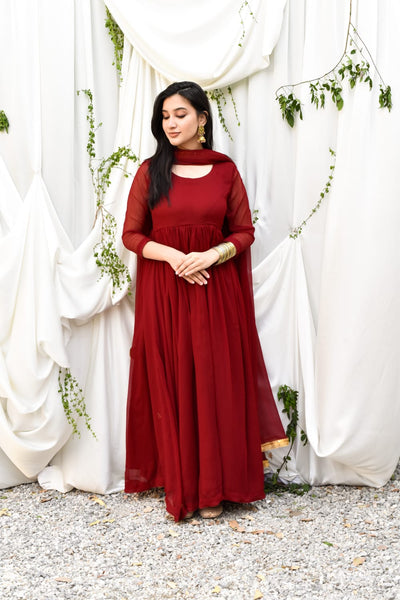 Maheen, Chiffon Frock