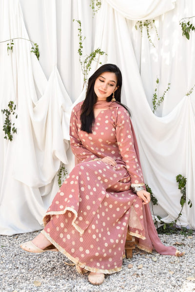 Muskan, Printed Lawn Dress