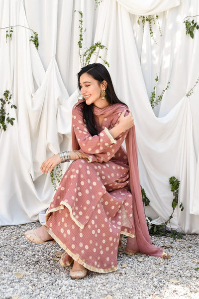 Muskan, Printed Lawn Dress