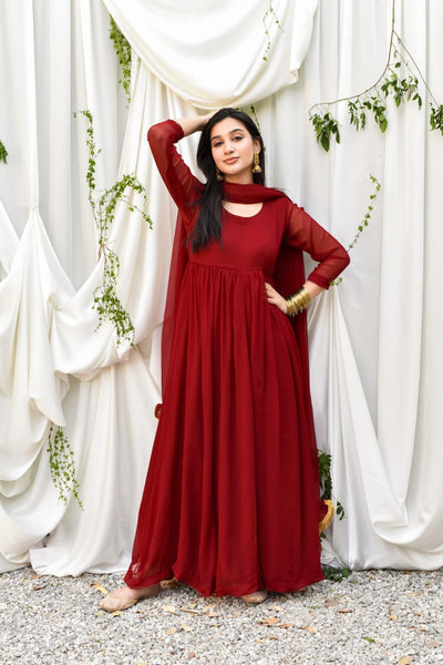 Maheen, Chiffon Frock